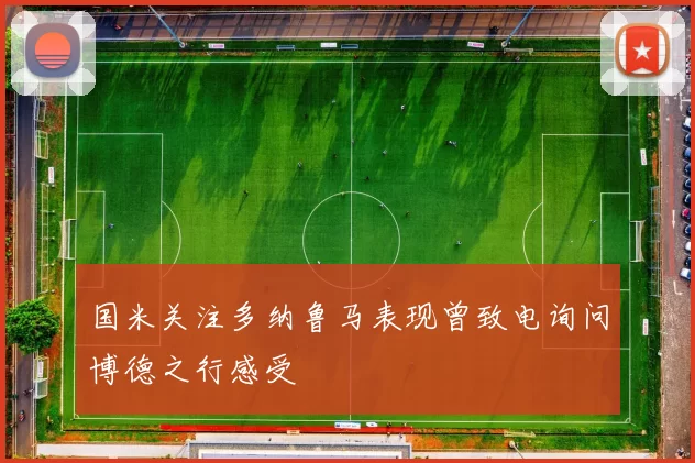 国米关注多纳鲁马表现曾致电询问博德之行感受